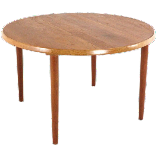 Deense Ronde Eettafel 'horne' Vintage 1