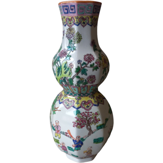 Octogonale Chinese Vaas 1