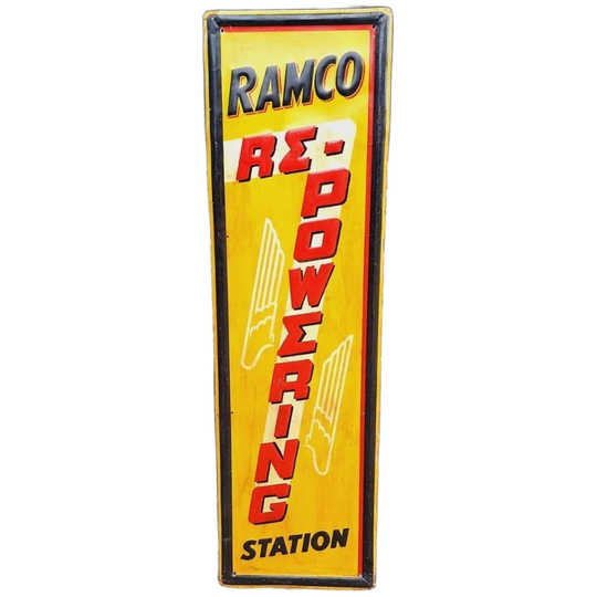 Originele Usa Tinplate Usa, Ramco Re-powering Station️️️️️⛽️ 1