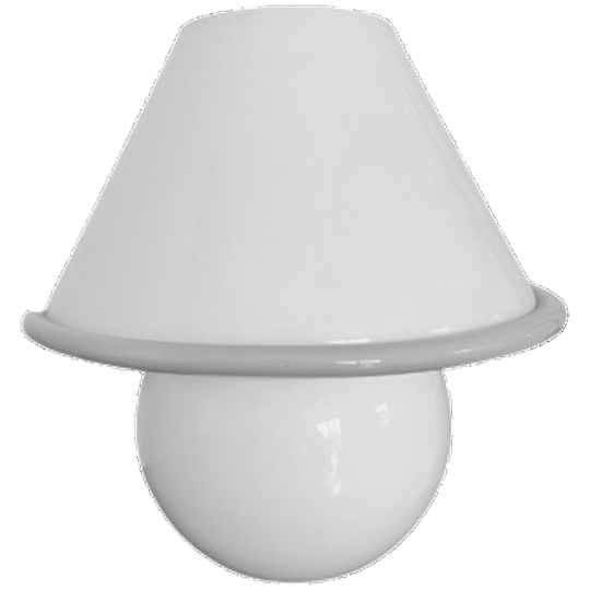 Vintage Glass Mushroom Lamp Vetri Murano 022 1