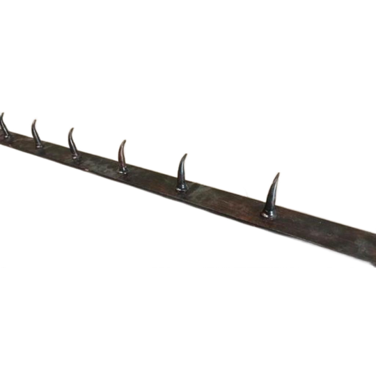 Antieke Ijzeren Frans Butcher Kapstok, 205 Cm 1
