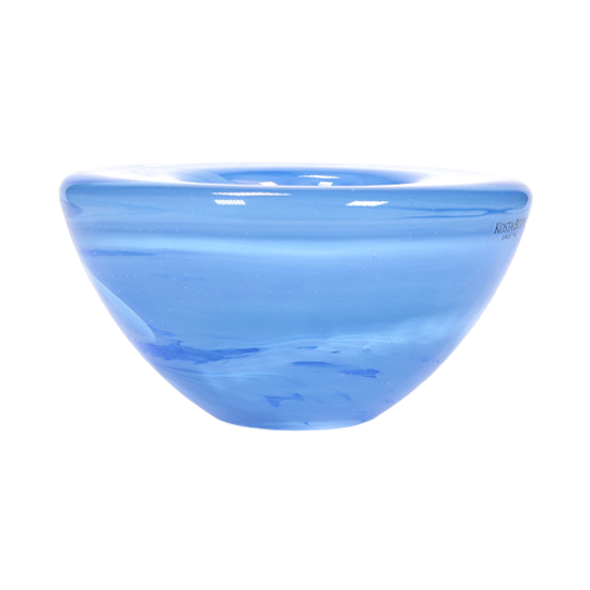 Kosta Boda Atoll Waxinelichthouder Licht Blauw 1