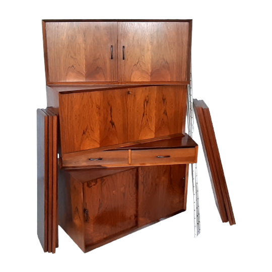 Nk01a – Wandsysteem - Wandrek Jaren 1960 -1970 Rosewood – Cadovius Area 1