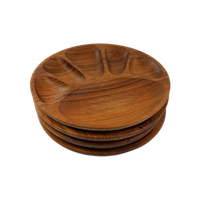 4 Houten Vakjesborden