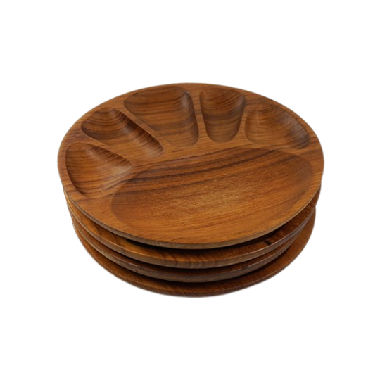 4 Houten Vakjesborden 1