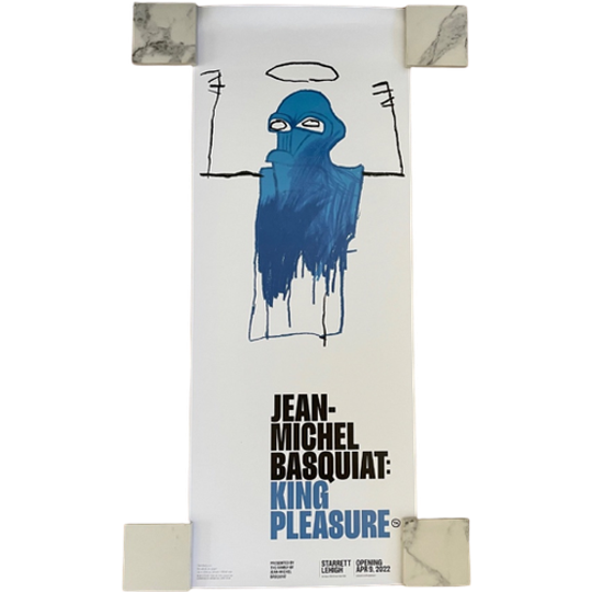 Jean Michel Basquiat, Untitled N.d.nyc Exibit, Licensed By Artestar Ny, Printed In Us 1