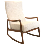 Ole Wanscher France & Son Fauteuil Schommelstoel 'ulfborg' Vintage thumbnail 1