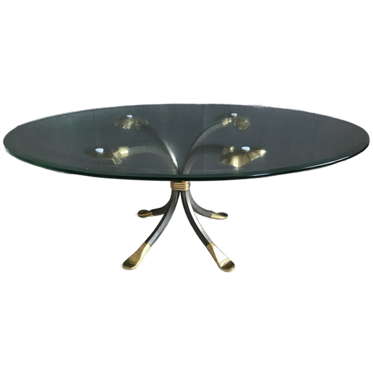 Manfred Bredohl Salontafel In Messing En Ijzer 1