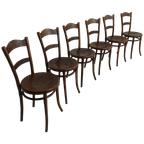 Set Van Zes Thonet-Stoelen thumbnail 1