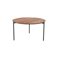 Sofacompany Connor Salontafel Walnoot Ø 80Cm