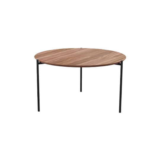 Sofacompany Connor Salontafel Walnoot Ø 80cm 1
