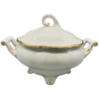 Koenigszelt Vintage Terrine Roomwit/goud thumbnail 1