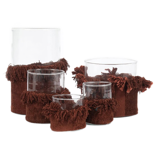 Bazar Bizar | De Oh My Gee Kaarsenhouder - Bordeaux Velvet - Xxl 1