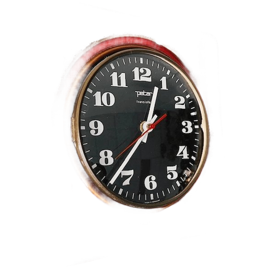 Vintage Junghans Peter Wandklok Keramiek Fat Lava West-germany 1960’s 1