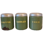 Emaille Koffie Thee Suiker Bussen thumbnail 1