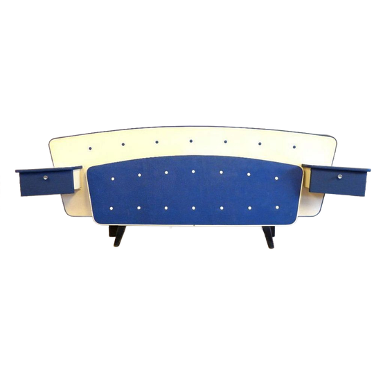 Mooie Retro Vintage Slaapkamer Set : Bed Stoelen Tafel 1