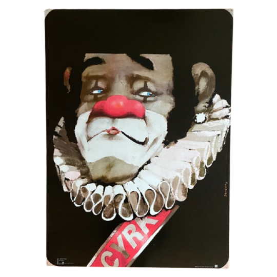 Waldemar Swierzy (1931-2013), “circus Clown With Flange” 1