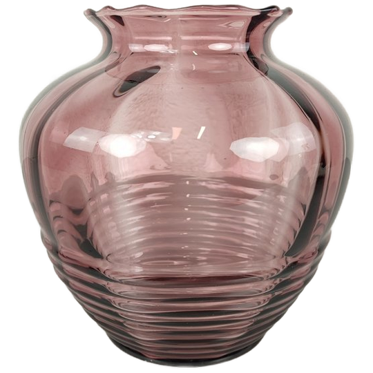 Glazen Art Deco Vaas Doyen 1