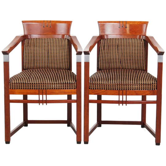 Set Van 2 Prachtige Art Deco Eetkamer/ Bijzetstoelen Van Schuitema Uit De Decoforma Serie 1