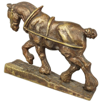 Bronzen Beeld Trekpaard