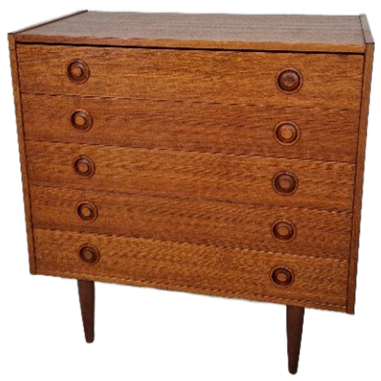 Danish Design Ladekast Met 5 Lades 1