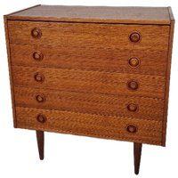 Danish Design Ladekast Met 5 Lades