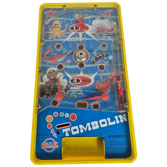 Vintage - Rico Tomobolin - Speelgoedflipperkast - Spanje - 2e Helft 20e Eeuw 1