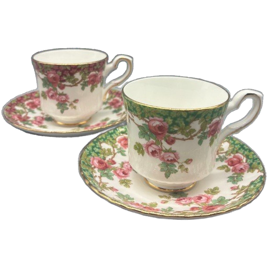 Royal Stafford Olde English Garden Set Kop En Schotels 4 Delig 1