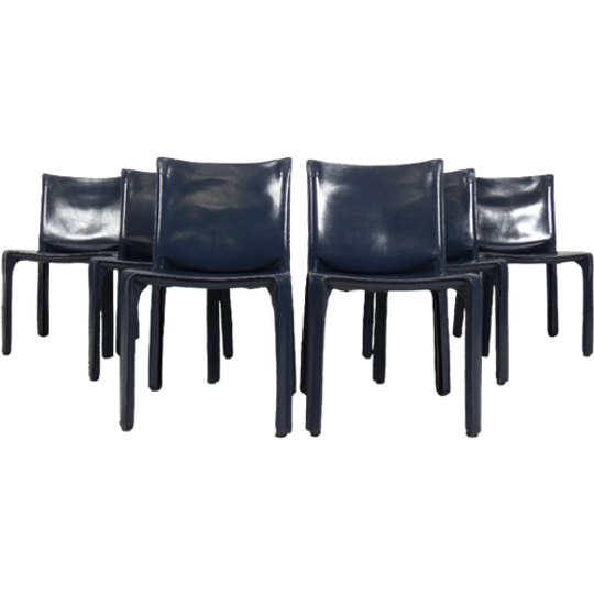 Set Of 6 Cassina Cab Stoelen 1