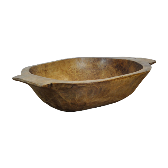 Handgemaakte Houten Schaal, 1900’s 1