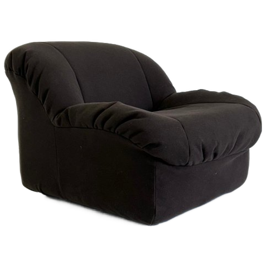 Caprice Fauteuils In Donkbruin Door Henning Korch Voor SWAN 1