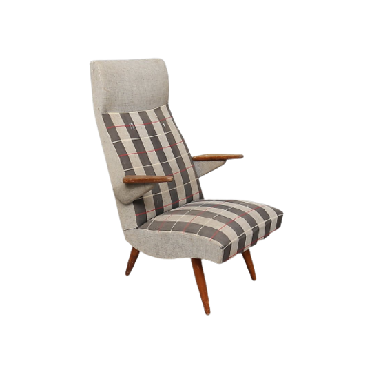 Vintage Lounge Stoel Zweden Jaren 60 1