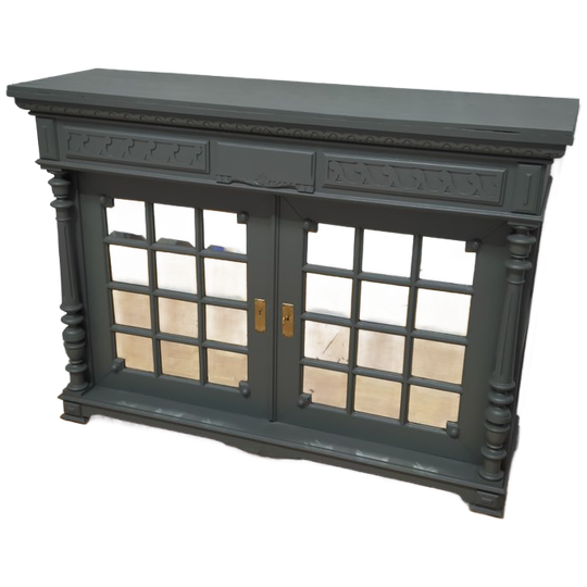 Vintage Kast Met Spiegeldeuren 1