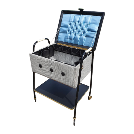 Retro Jaren 70 Make Up Trolley 1
