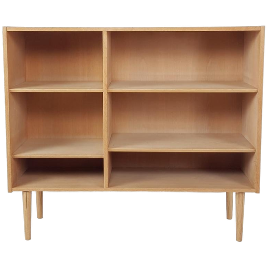 Vintage Eiken Fineer Deense Boekenkast | Kast 1