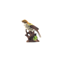 Porseleinen Geschilderde Vogel
