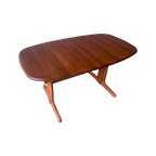 Vintage Eettafel Teak Uitschuifbaar thumbnail 1