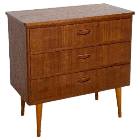 Vintage Teak Ladekast 1