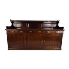 Engelse Mahoniehouten Dressoir / Dressoir Uit Het Begin Van De 20E Eeuw - Camp Van Messing thumbnail 1