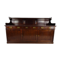 Engelse Mahoniehouten Dressoir / Dressoir Uit Het Begin Van De 20E Eeuw - Camp Van Messing