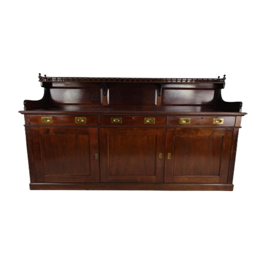 Engelse Mahoniehouten Dressoir / Dressoir Uit Het Begin Van De 20E Eeuw - Camp Van Messing 1
