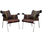 Set Of 2 “iris” Armchairs By Dominique Pétot For Moroso, 2009 thumbnail 1