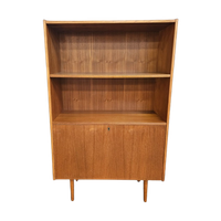 Vintage Deense Boekenkast / Highboard, Teak, 1960'S