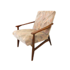 Vintage Fauteuil Jaren 60 Stoel Design Teak thumbnail 1