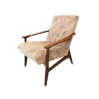 Vintage Fauteuil Jaren 60 Stoel Design Teak