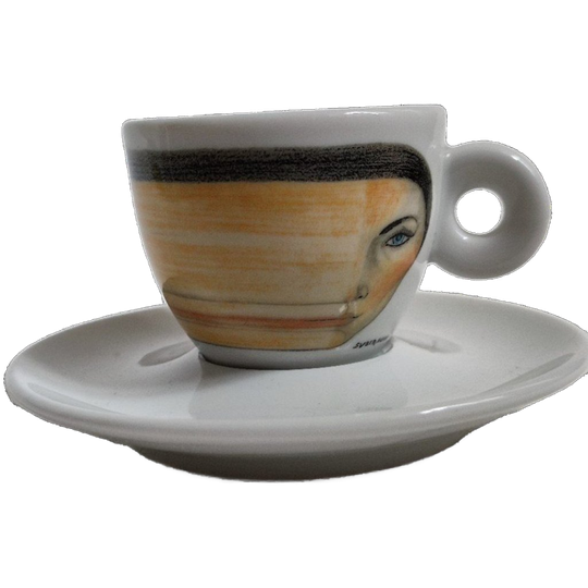 illy Collection 1998 Limited Edition Josep Maria Subirach Collectors Items Espresso Kop & Schotel 1