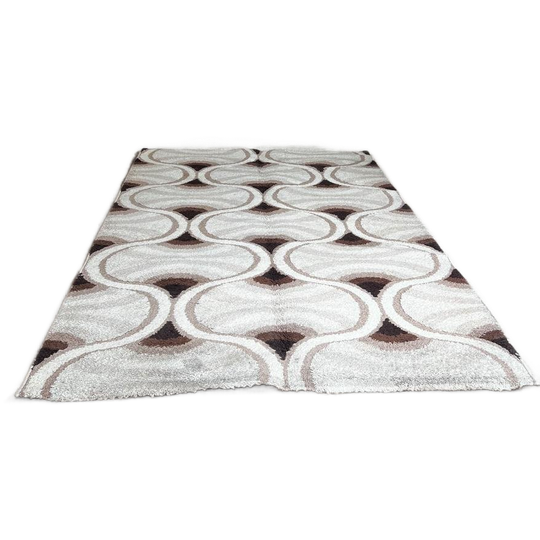 Vintage Space Age Xl Tapijt / Seventies Vloerkleed 1