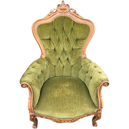 Vintage Royal Groene Fauteuil