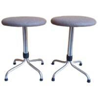 Unieke Set Vintage Brabantia Krukken Met Nieuwe Stoffering