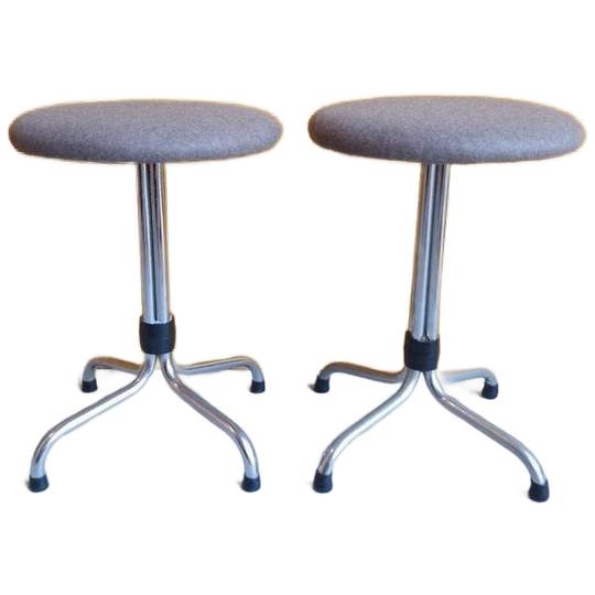 Unieke Set Vintage Brabantia Krukken Met Nieuwe Stoffering 1